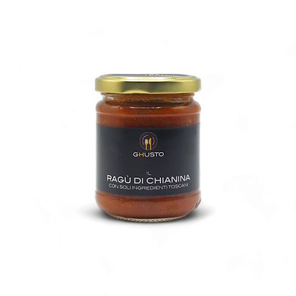 Ragù di chianina (solo ingredienti toscani)
